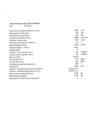 Mercedes-Benz Klasa E cena 149900 przebieg: 45403, rok produkcji 2018 z Rzgów małe 562